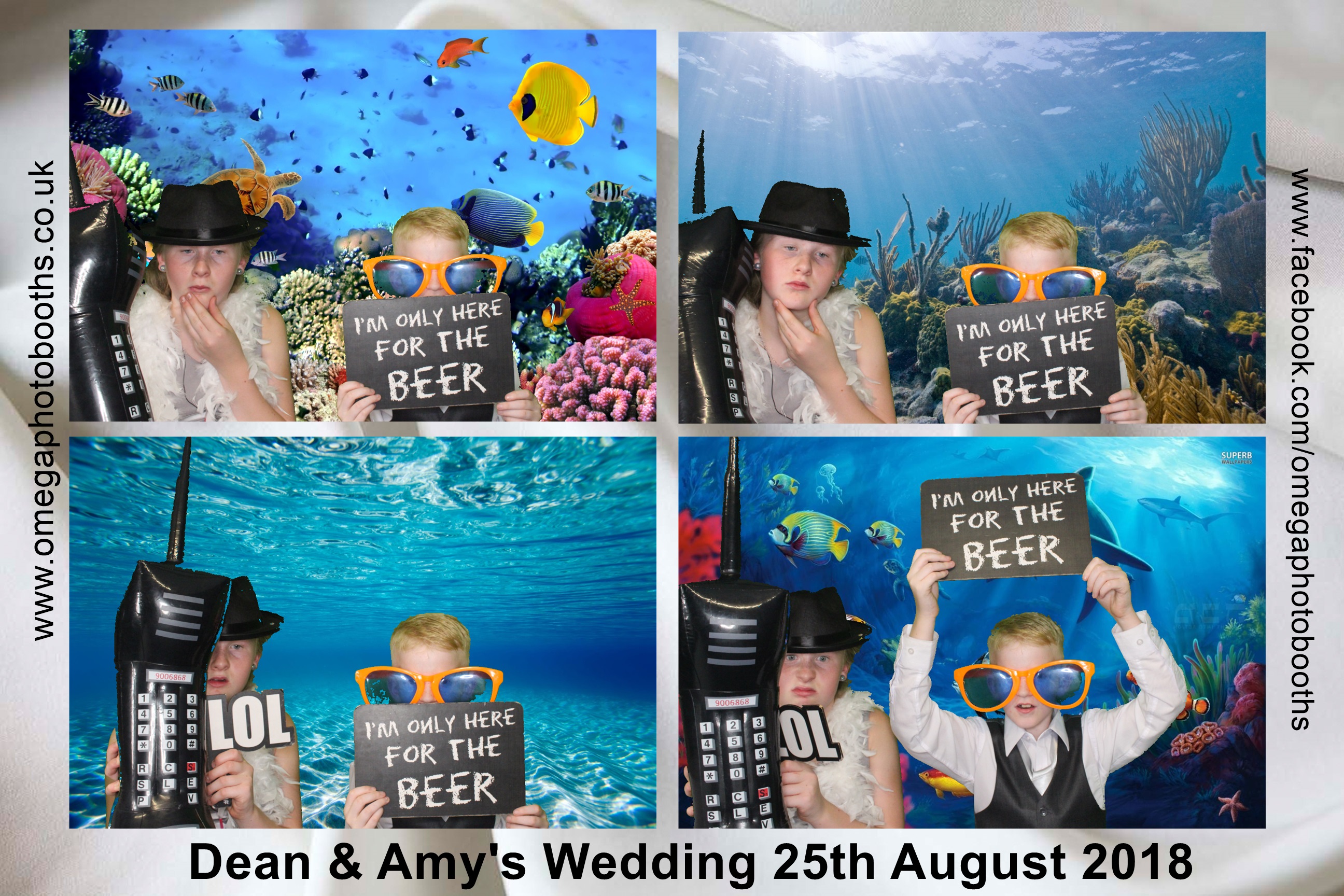 Dean & Amy's Wedding | View more photos from the event at gallery.omegaphotobooths.co.uk/u/Omega-Photobooths/Dean-Amys-Wedding